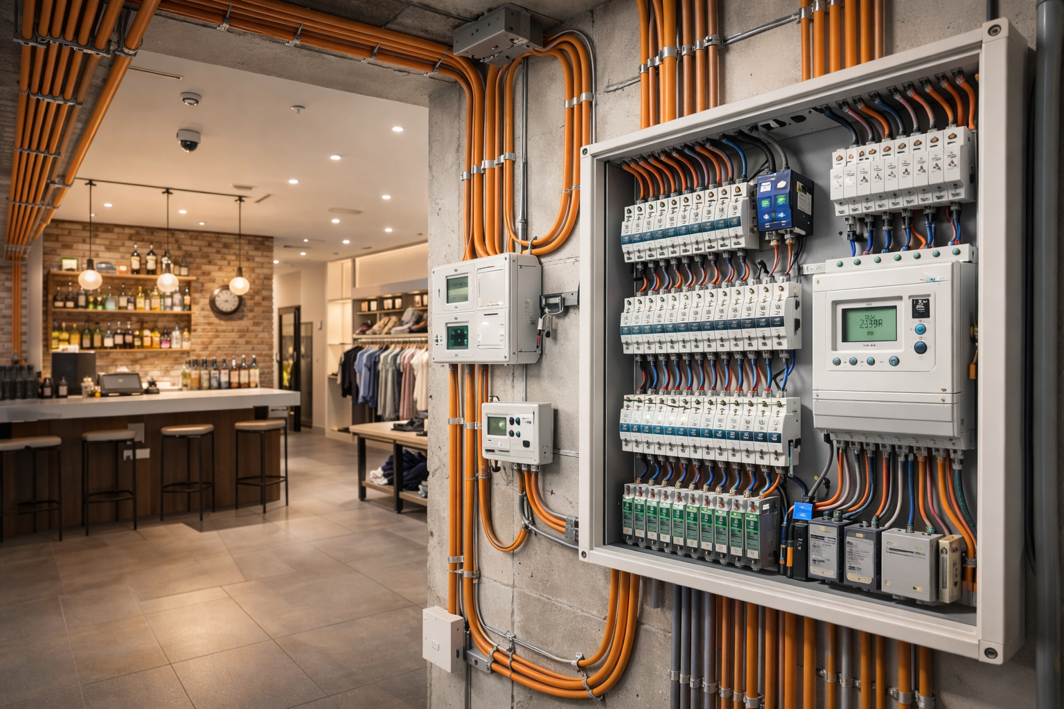 Servicios de Instalaciones Eléctricas para Comercios, Naves y Centros Industriales